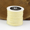 Sznurek nylonowy kremowy 0,8mm [szpula 100m]