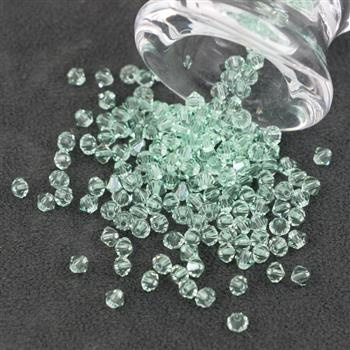 Preciosa Bicone Bead Rondelle Chrysolite 4mm [20szt]