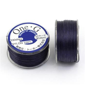 One-G nici nylonowe light navy 0,25mm [szpula 46m]