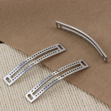 Baza bransolety stal szlachetna do AZTEC srebrna