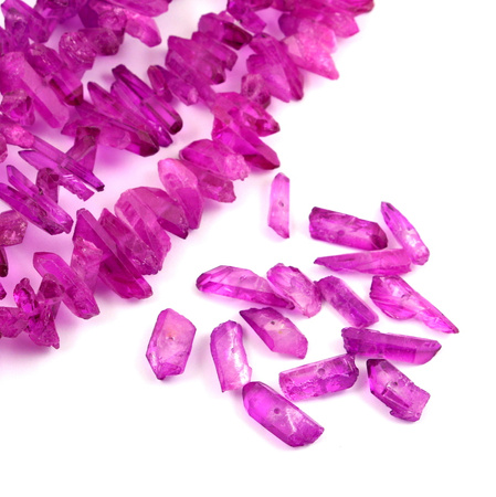 Kwarc fioletowy sopel 15x32mm