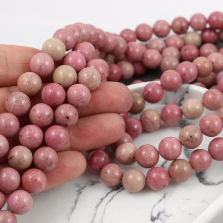 Rodonit kula gładka 10mm