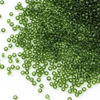 Toho Round 15/0 Transparent Olivine [5g]