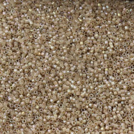 Miyuki Delica 11/0 Beige Lined Opal AB [5g]