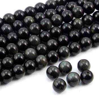 Obsydian tęczowy kula gładka 10mm