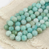 Amazonit kula fasetowana 8mm