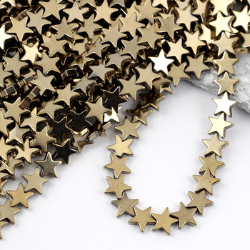 Hematyt złoty gwiazdka 8mm