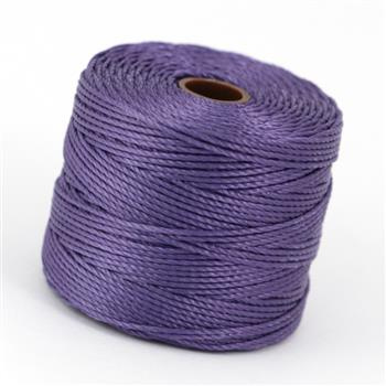 Nici nylonowe S-Lon bead cord  MEDIUM PURPLE 0,5mm/70m [szpula]