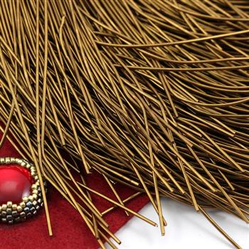 Bajorek do haftu miękki - brązowy błyszczący 1mm [ 4g ]