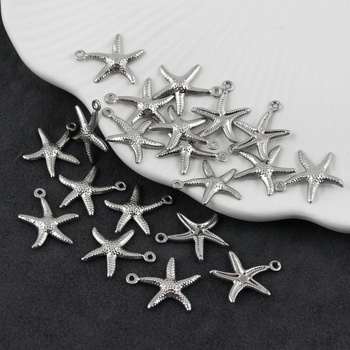 Zawieszka rozgwiazda stal szlachetna 17x15mm