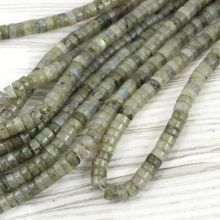 Labradoryt dysk 6x3mm