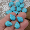 Howlit turkusowy łezka wszerz 14x10mm