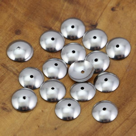 Czapeczka talerzyk stal szlachetna 10mm [20szt]