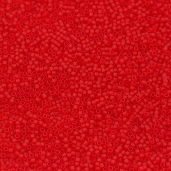 Miyuki Delica 11/0 Matted Transparent Red Orange [5g]