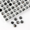 5062 Swarovski Jet Hematite Round Spike Bead 5,5mm - 1 hole [2szt]