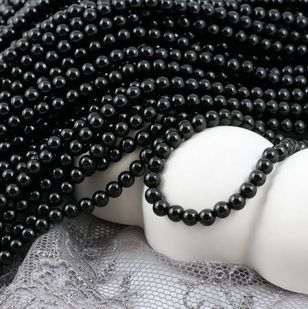 Spinel czarny kula gładka 3mm