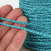 Sznurek sutasz POLSKI 3mm melanż akwamaryna + morski [1metr]