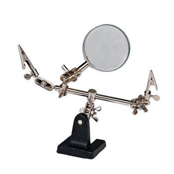 Uchwyt montażowy trzecia ręka z lupą