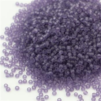 Toho Round 11/0 Transparent-Frosted Sugar Plum [10g]