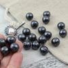 Miyuki Cotton Pearls Black kula 10mm