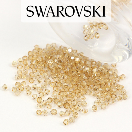 5328 Swarovski Xilion Bead 2,5mm Golden Shadow [10szt]