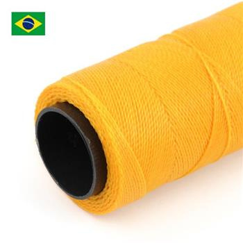 Sznurek do makramy brazylijski woskowany Golden Yellow 1mm [1metr]