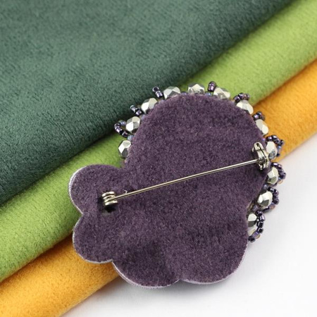 Welurowa dzianina do wykończeń limonka 30x20cm