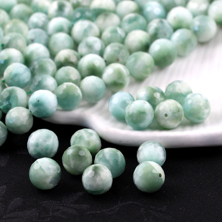 Angelit pawi kula fasetowana 10mm