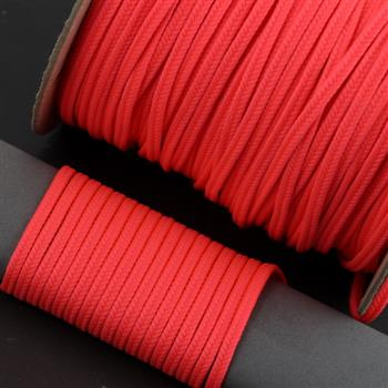 Sznurek sutasz POLSKI 3mm neonowy róż [1metr]