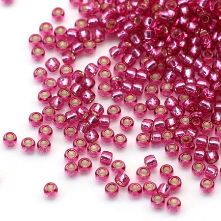 Toho Round 8/0 Silver-Lined Mauve [10g]