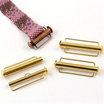 Zapięcie wsuwane typu SLIDE złote 31,5mm