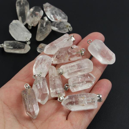 Zawieszka kryształ górski z krawatką 22-32mm