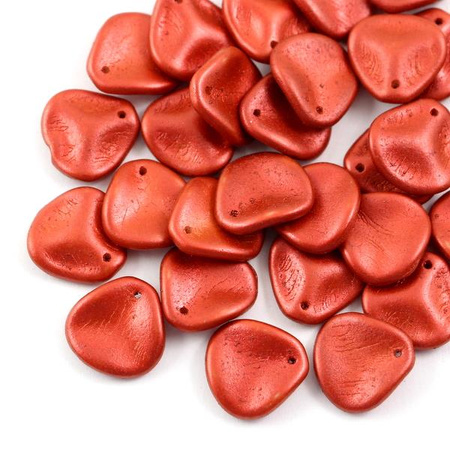 Rose Petals 14x13mm Lava Red