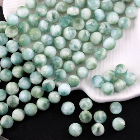 Angelit pawi kula fasetowana 10mm