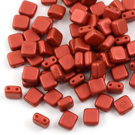 Square 6x6mm Lava Red [10szt]