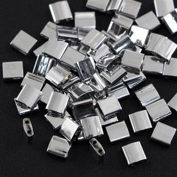 Miyuki Tila Beads 5x5x1,9mm Crystal Labrador Full [30szt]