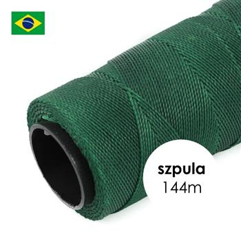 Sznurek do makramy brazylijski woskowany Evergreen 1mm [szpula 144m]