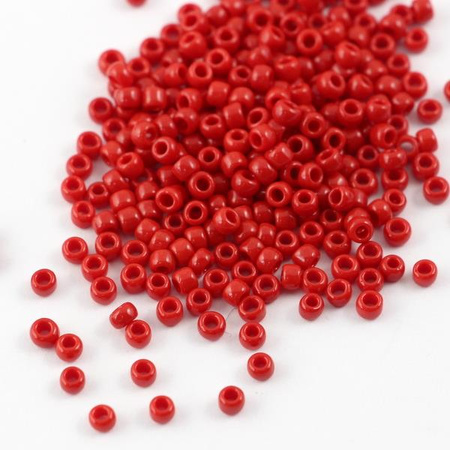 Toho Round 8/0 Opaque Pepper Red [10g]