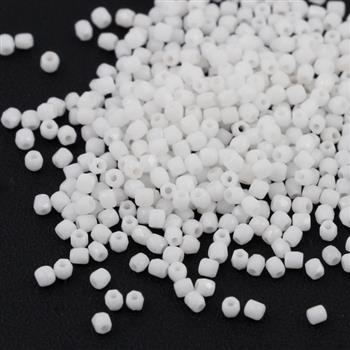 Fire Polish 2mm Chalk White [80szt]