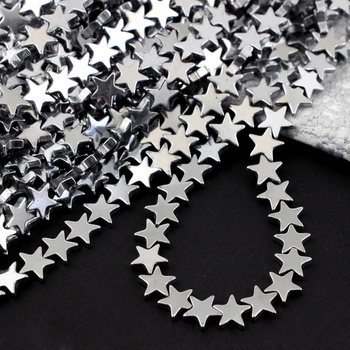 Hematyt srebrny gwiazdka 8mm