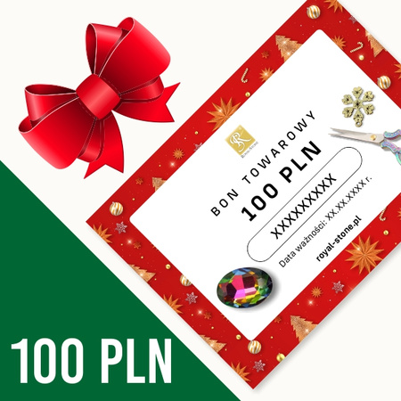Bon towarowy do SKLEPU INTERNETOWEGO na 100zł [WYSYŁKA E-MAIL]