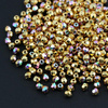 Fire Polish 3mm 24kT Gold Plated AB HQ [40szt]