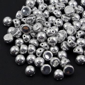 CzechMates Cabochon 7mm Silver [10szt]
