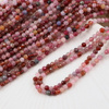 Spinel multikolor kula fasetowana 3mm [sznur 39cm]