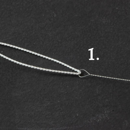 Griffin Igły do pereł skręcane 0,36mm/25szt