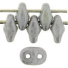 SuperDuo 2.5x5mm Opaque Luster Gray [5g]