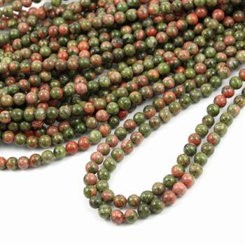 Unakit kula gładka 7mm [sznur 38cm]