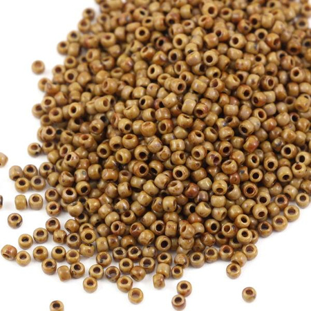 Toho Round 11/0 HYBRID Opaque-Frosted Lavender - Picasso [10g]