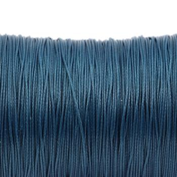 Sznurek powlekany zielony morski 0,5mm [1metr]