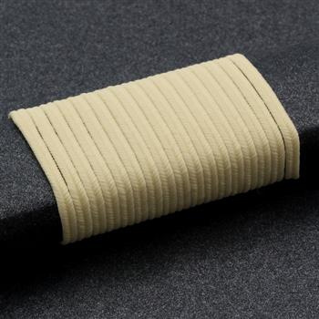 Sznurek sutasz acetat Pega 3mm waniliowy [1 metr]